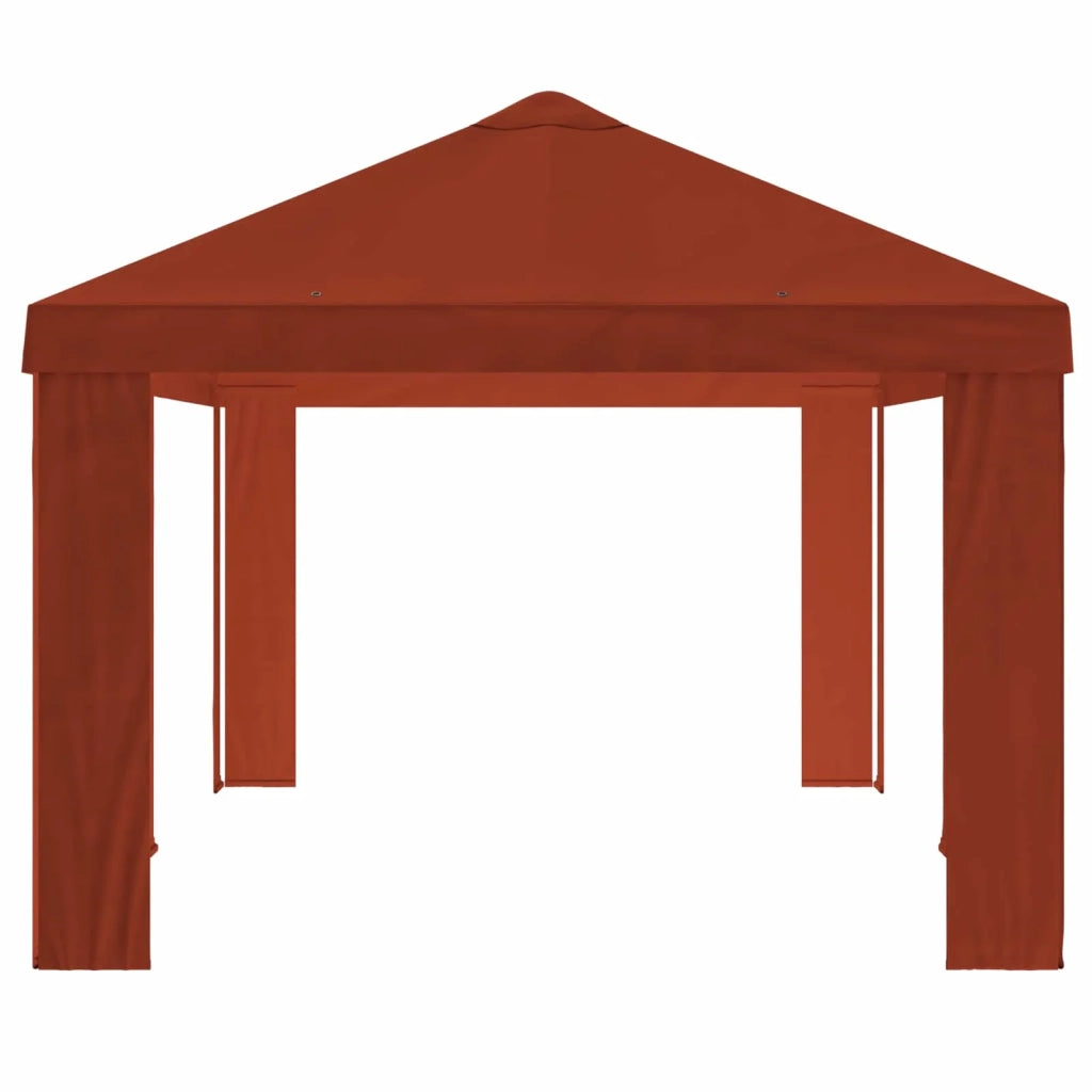 Copertura per Gazebo 6 x 3 m Terracotta Poliestere 190 900426