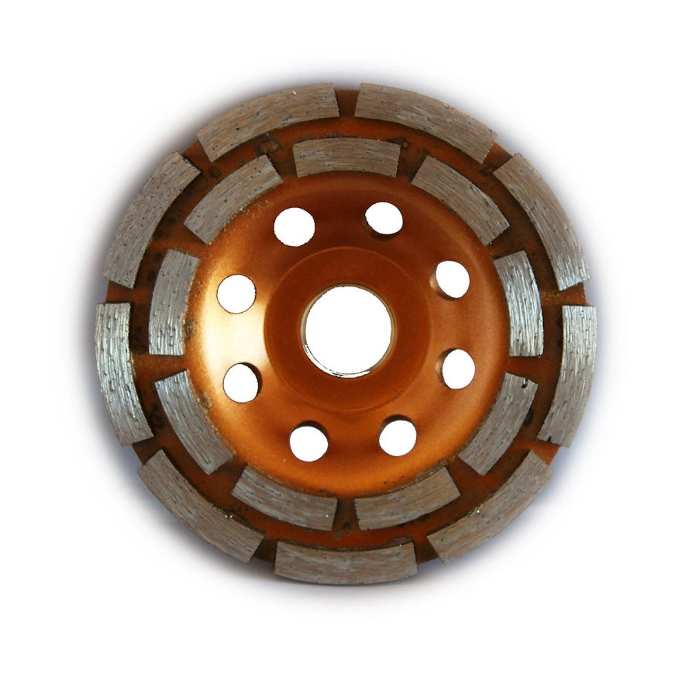 Trade Shop - Disco Diamantato Per Marmo Pietra Cemento ø11,5 Cm 115 Mm Flex Mola A Segmenti -