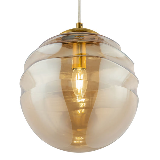 Lampada pendente Pendant in Metallo Vinare Ottone
