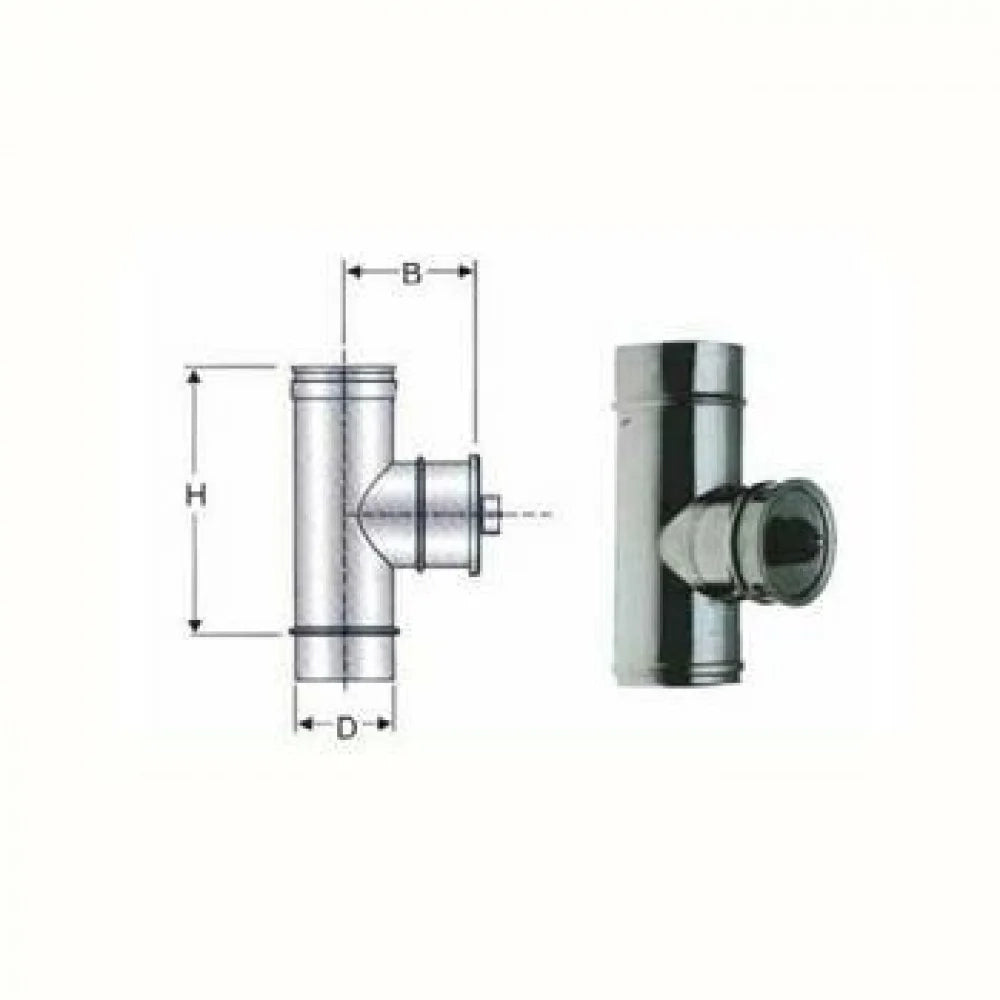 Inox mono parete aisi 316 elemen to di ispezione d.140 b08xbcy7m5