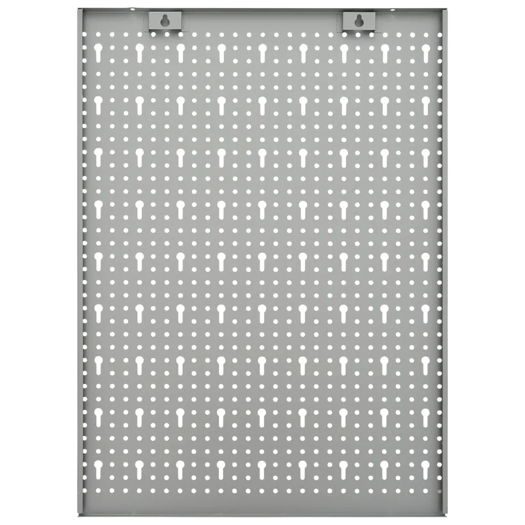 Pannelli per Utensili a Parete 3 pz 40x58 cm Acciaio cod mxl 73743