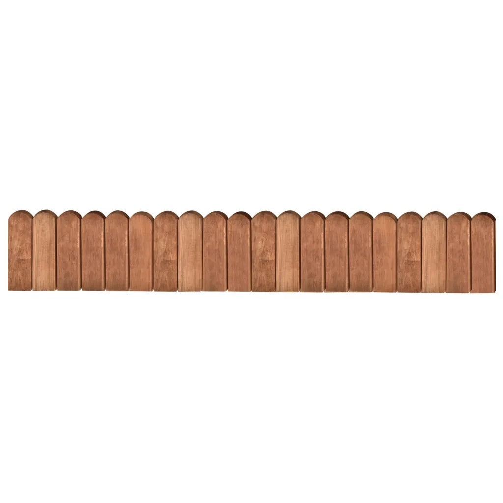 Rotoli di Bordura 3 pz 120 cm in Legno di Pino Impregnato 3053645