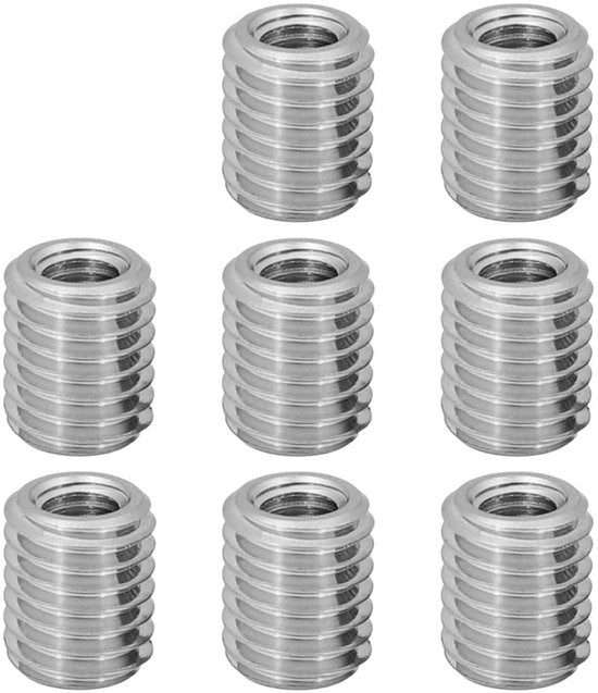 Set di viti a dado M8 - 8 pezzi in acciaio inossidabile per accessori di viti a dado per riparazioni - Robusto e facile da utilizzare