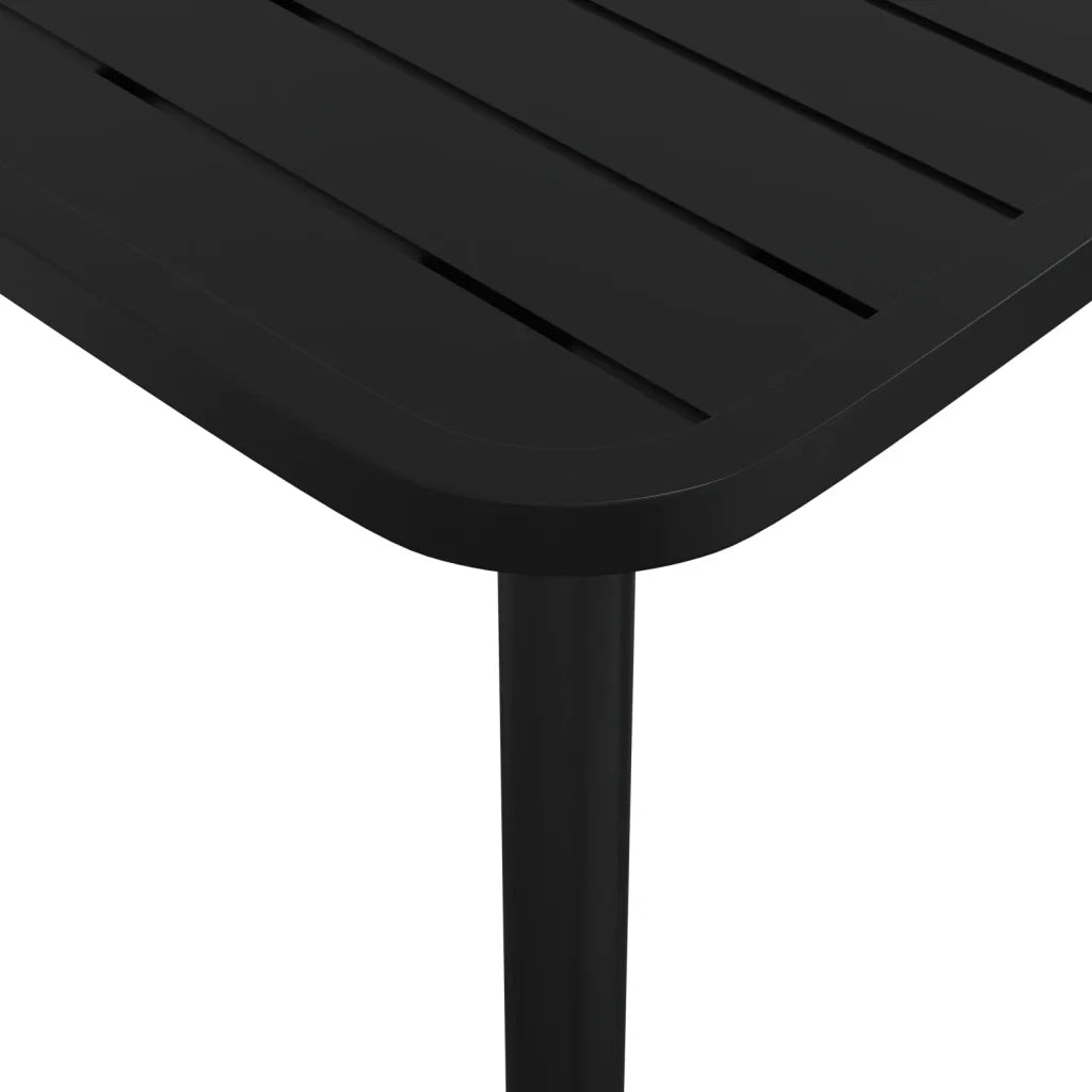 Set da Pranzo da Giardino 3 pz | Set Salotto da Giardino in Acciaio Antracite