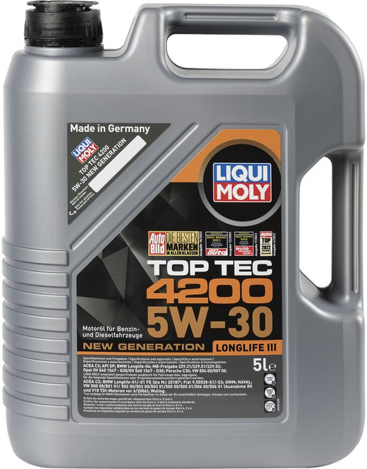 Olio Motore Top Tec 4200 5W-30 5L