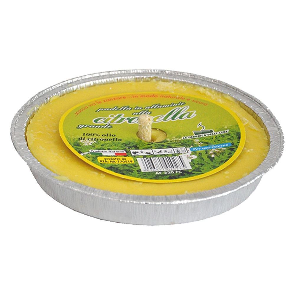 CANDELA ALLA CITRONELLA cm 14- 36 pezzi