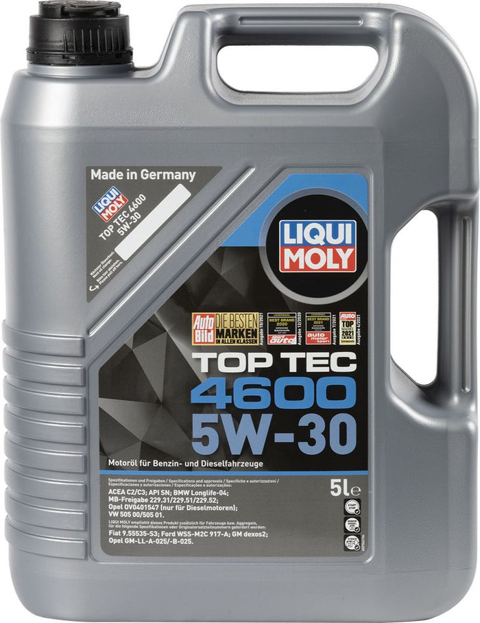 Olio motore leggero Top Tec 4600 5W-30 5L