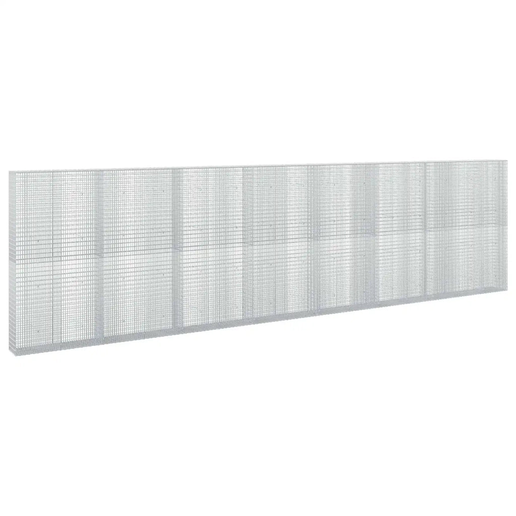 Gabione con filo da 3,5 mm e rete da 5x2,5 cm 750x30x200 cm 3461817