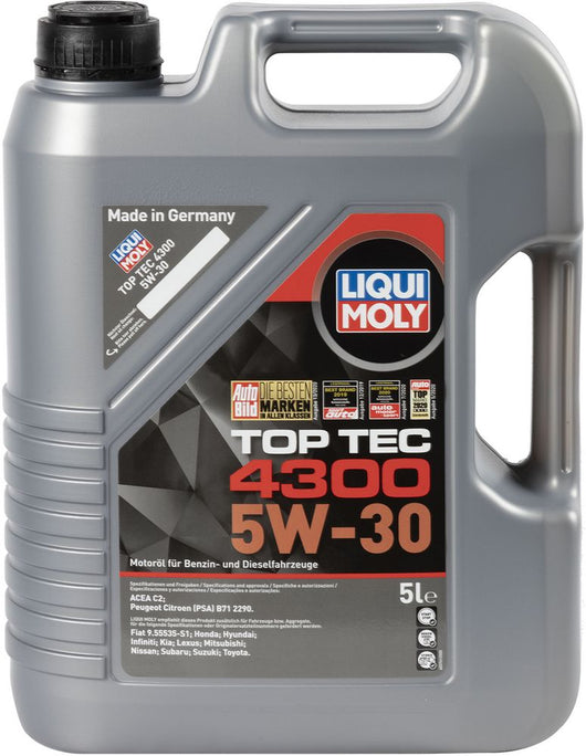 Olio motore Top Tec 4300 5W-30 5L