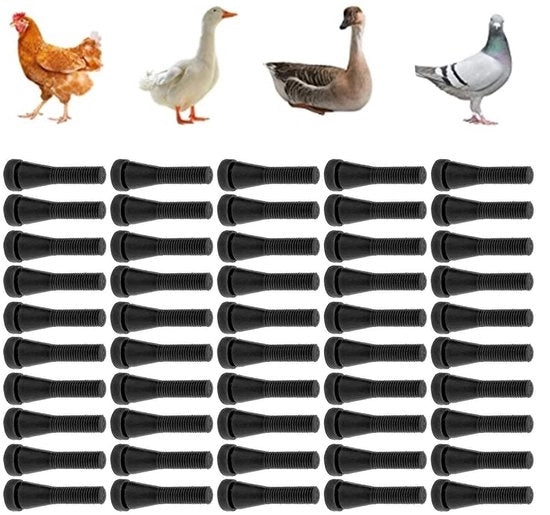 Strumento per la rimozione delle piume degli uccelli - 50 pezzi - adatto per anatre e galline