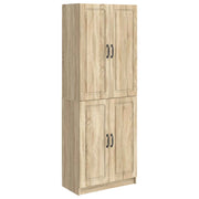 Set di armadi 2 pcs Rovere Sonoma Legno ingegnerizzato 3416945