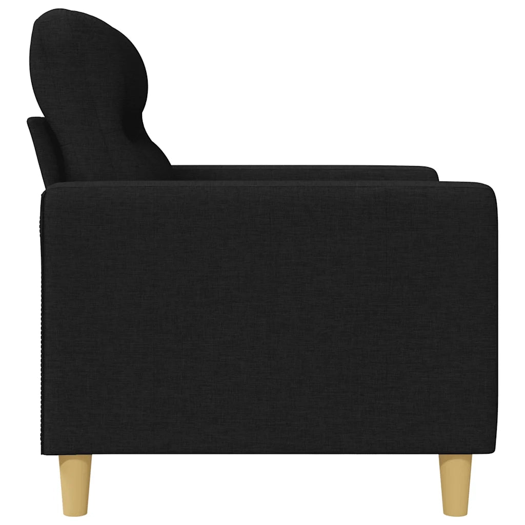 Divano Sedia-Poltrona Nera 60 cm in Tessuto 436563