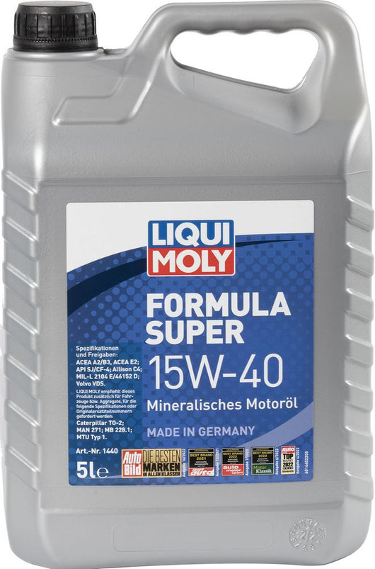 Olio motore Formula Super 15W-40 5L