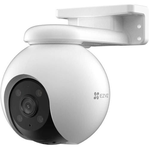 Ezviz h8 pro 3k sferico telecamera di sicurezza ip interno e esterno 2880 x 1620 pixel muro/palo - EZH8PRO