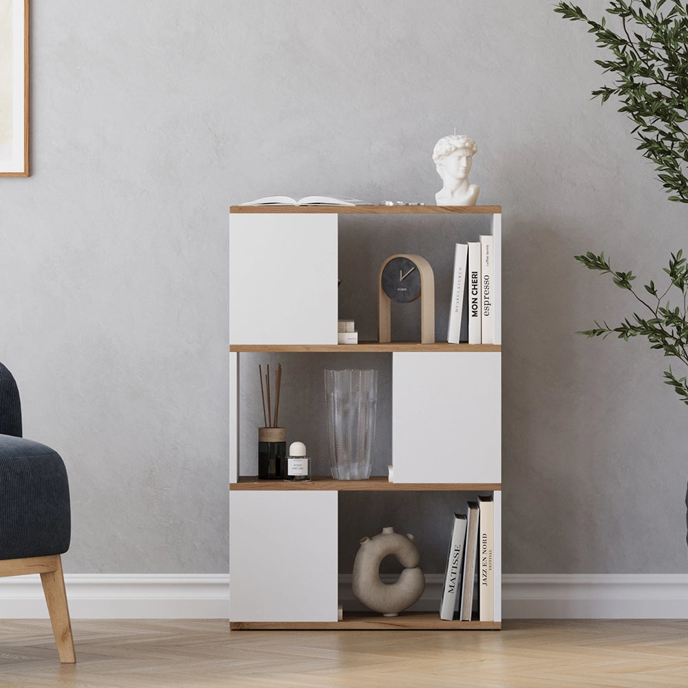 Vicco Divisorio per ambienti Rovere bianco/dorato 60 x 94 cm