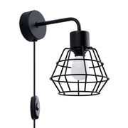 Lampada da parete SUBA nero