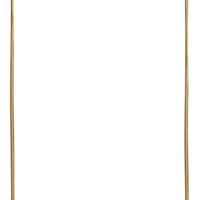 Lampadario Contemporaneo Tubi Acciaio Ottone Vetro 4 Luci E27