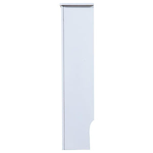 COPRITERMOSIFONE IN LEGNO MDF BIANCO, 112X19X81CM