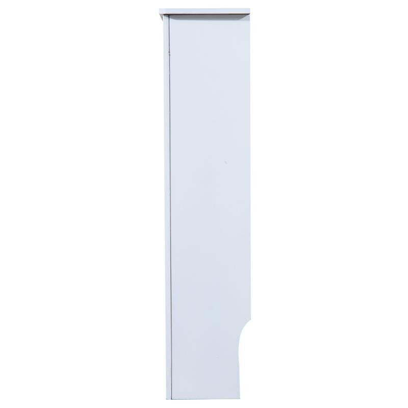 COPRITERMOSIFONE IN LEGNO MDF BIANCO, 112X19X81CM