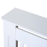 COPRITERMOSIFONE IN LEGNO MDF BIANCO, 112X19X81CM