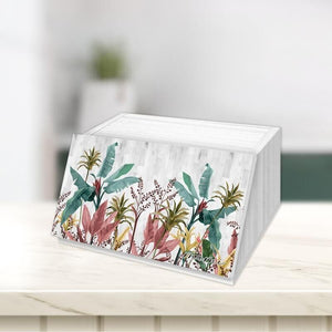 PORTAPANE BANANO CON DIMENSIONI 30X40X20CM IN COLORE BIANCO