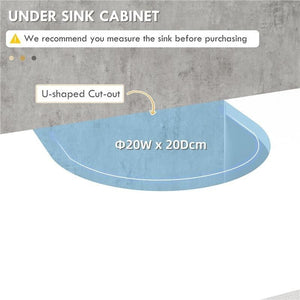 MOBILE SOTTO LAVABO BAGNO CON ARMADIETTO A 2 ANTE E 3 RIPIANI APERTI IN LEGNO 90X30X60 CM BIANCO