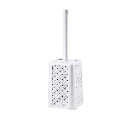 PORTA SCOPINO DA TERRA ARIANNA 13 X 13 X H40 CM IN COLORE BIANCO