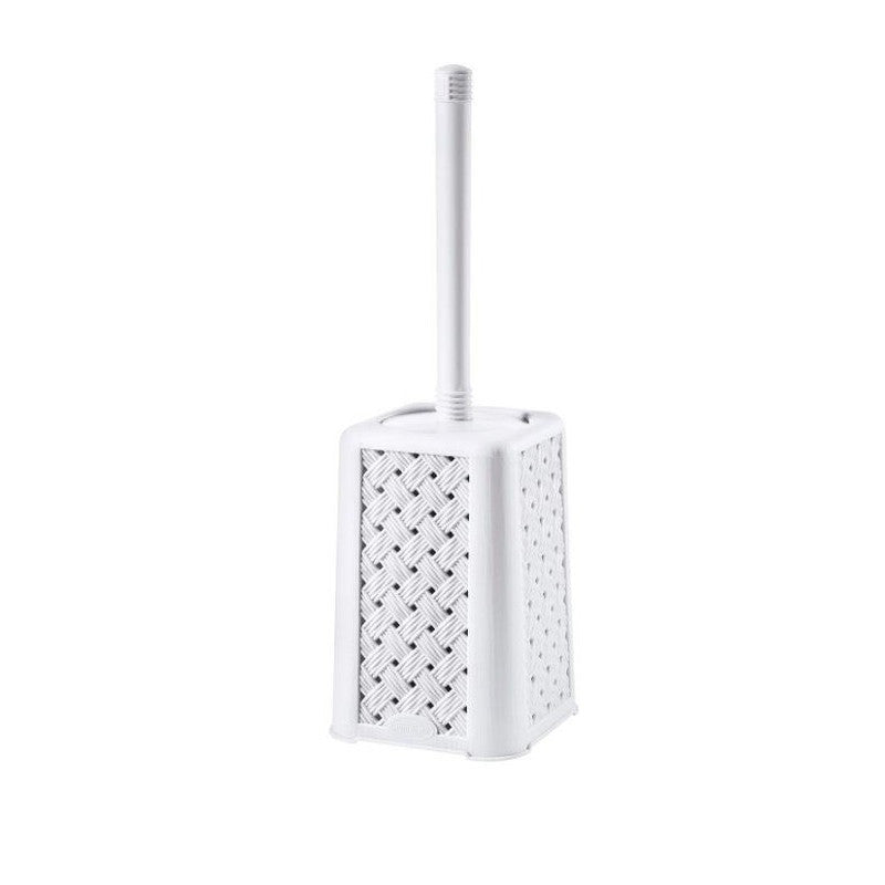 PORTA SCOPINO DA TERRA ARIANNA 13 X 13 X H40 CM IN COLORE BIANCO