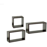 SET 3 PENSILI QUADRATI IN LEGNO IN TRE MISURE CON FINITURA WENGÈ