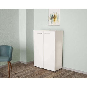 MOBILETTO RIVER CON 2 ANTE 68 X 34 X H93,5 CM IN COLORE BIANCO USATO COME NUOVO