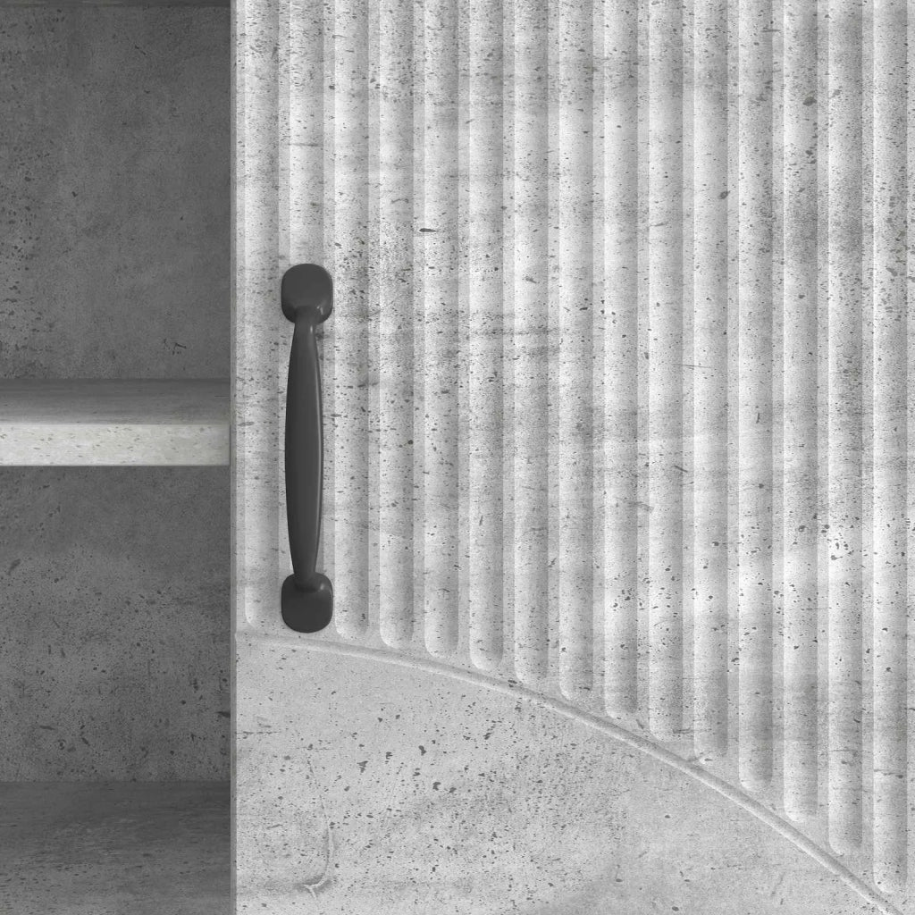 Mobile TV Grigio Cemento 150 x 31 x 47 cm Legno ingegnerizzato