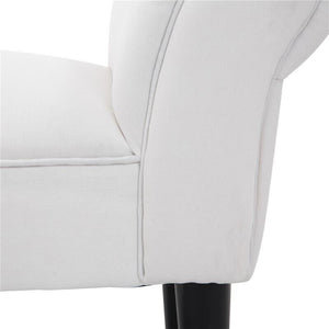 PANCA FONDO LETTO IMBOTTITA CON BRACCIOLI ARROTOLATI E 4 PIEDINI, 102X35X51 CM, GRIGIA