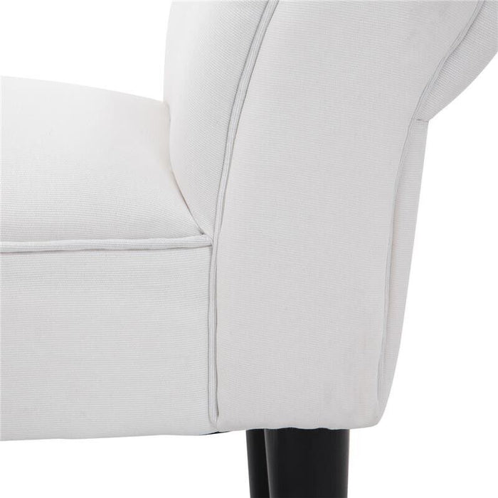 PANCA FONDO LETTO IMBOTTITA CON BRACCIOLI ARROTOLATI E 4 PIEDINI, 102X35X51 CM, GRIGIA