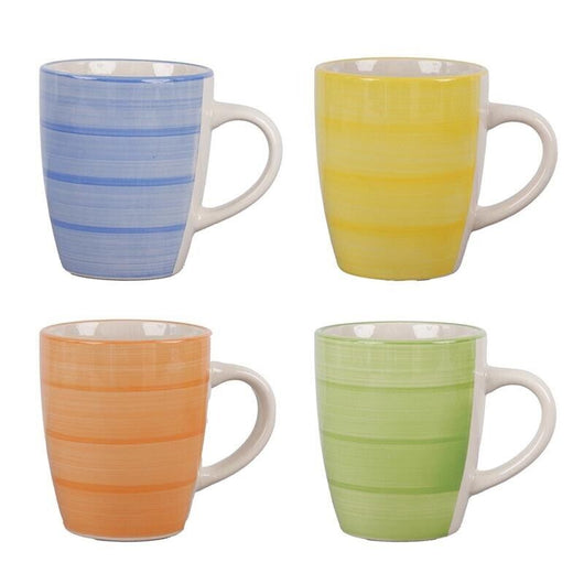 MA MAISON SUNFLOWER TAZZA MUG DA 350CC IN CERAMICA IN COLORE ASSORTITO