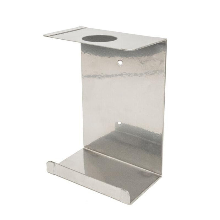 MENSOLA DISPENSER DA PARETE PER IGIENIZZANTE MANI O SAPONE ACCIAIO VERNICE CROMO