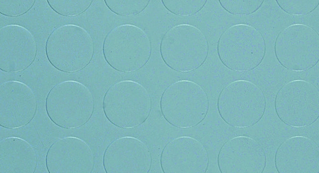 COPRIPAVIMENTO IN PVC BOLLATO GRIGIO Rt. Mtl 25x mt.1 h spess. mm.1 25.00 mq