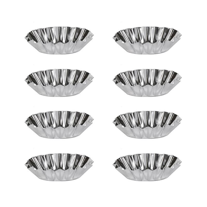 KIT SET 16 PZ MAURY'S FORMINE OVALI PER DOLCI IN SET DA 10 CM