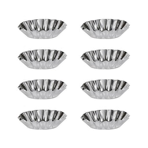 KIT SET 16 PZ MAURY'S FORMINE OVALI PER DOLCI IN SET DA 10 CM