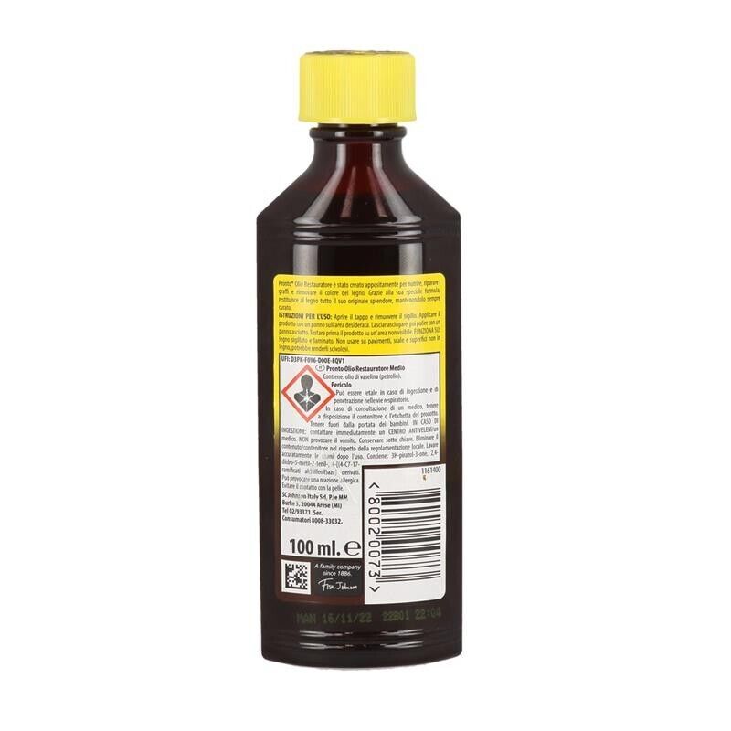 PRONTO OLIO RESTAURATORE IN FORMATO DA 100 ML