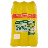 SVELTO DETERSIVO PIATTI TRIPACCO FORMULA CONCENTRATA ZENZERO LIME 980 ML X3