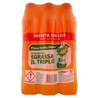 SVELTO DETERSIVO PIATTI TRIPACCO FORMULA CONCENTRATA ACETO 980 ML X3
