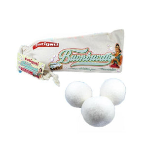 PALLINE IN LANA PER ASCIUGATRICE 3 PZ DA 7 CM