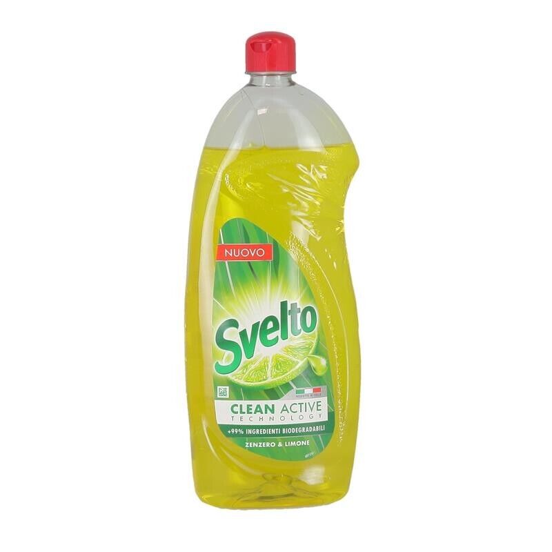 SVELTO CLEAN ACTIVE DETERSIVO PIATTI 930 ML ZENZERO E LIMONE
