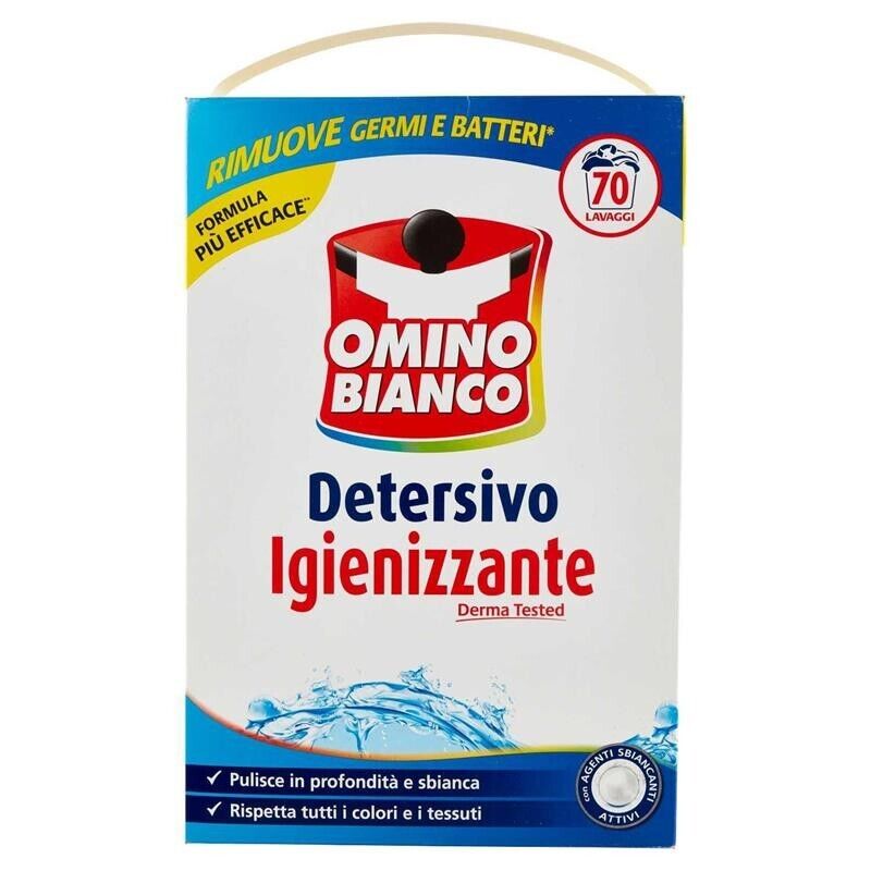 OMINO BIANCO FUSTONE 70 MISURINI DETERSIVO IGIENIZZANTE