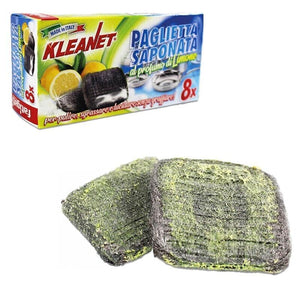 PAGLIETTE SAPONATE AL PROFUMO DI LIMONE 8 PZ ANTIGRAFFIO