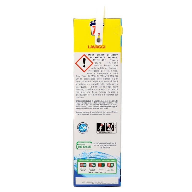 OMINO BIANCO FUSTONE 70 MISURINI DETERSIVO IGIENIZZANTE