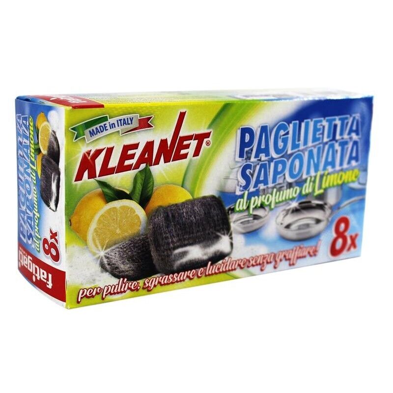 PAGLIETTE SAPONATE AL PROFUMO DI LIMONE 8 PZ ANTIGRAFFIO