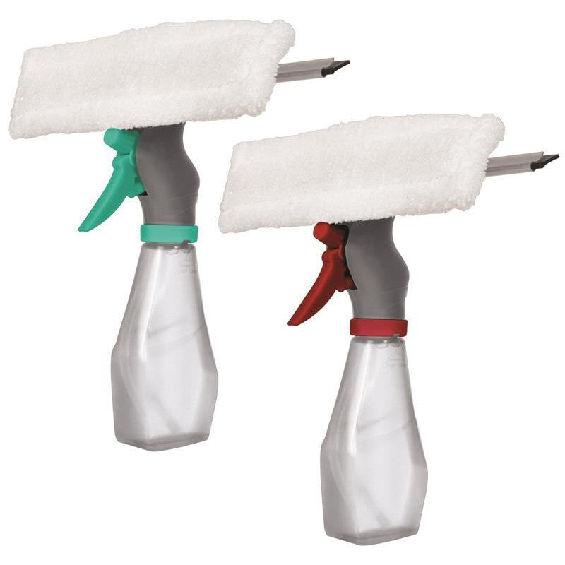 MAURY'S LAVAVETRI 3IN1 SPRUZZA PULISCE ASCIUGA CON SERBATOIO E PANNO MICROFIBRA