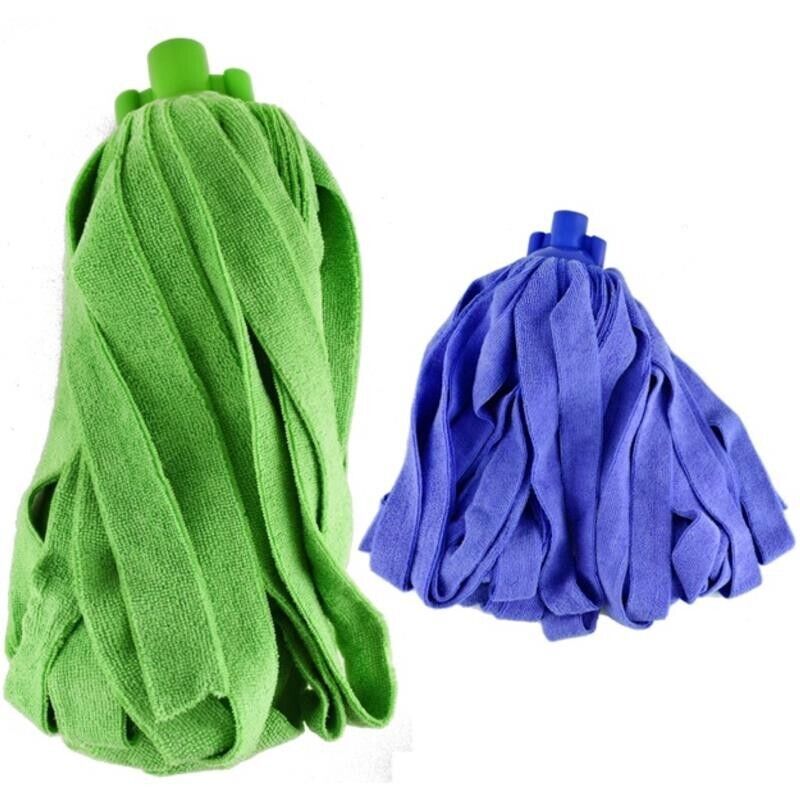 KIT SET 2 PZ MAURY'S MOP STRIZZO PIU' IN MICROFIBRA COLORI ASSORTITI 180 GR