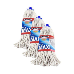 KIT SET 3 PZ MAURY'S MOP MAXI IN COTONE 32CM
